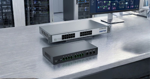 Giải Pháp Kết Nối 4 Chi Nhánh Analog Bằng Gateway Dinstar