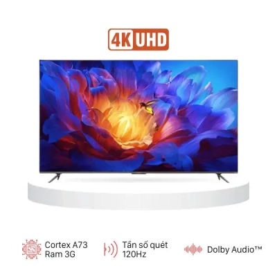 Tivi Xiaomi ES PRO 55inch Tần Số Quét 120hz MEMC , Ram 3gb Bộ nhớ 32gb