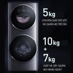 Máy Giặt Sấy Xiaomi Mijia 2 Tầng XM21 15Kg Sấy 7Kg