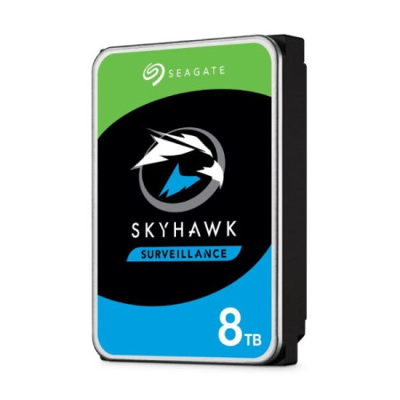 Ổ Cứng HDD ST8000VX010 Seagate Skyhawk 8TB Chuyên Dụng Camera (180MB/s, Cứu Dữ Liệu)