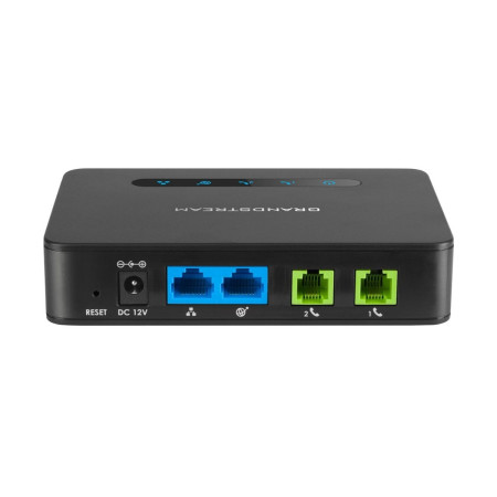 Gateway Grandstream HT812 (2 Cổng FXS, LAN/WAN Gigabit)
